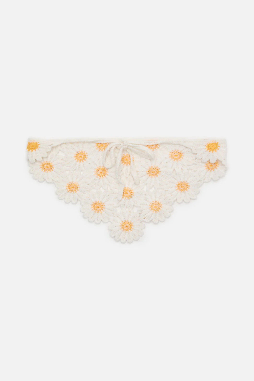 Daisy Crochet Head Scarf - Image 5