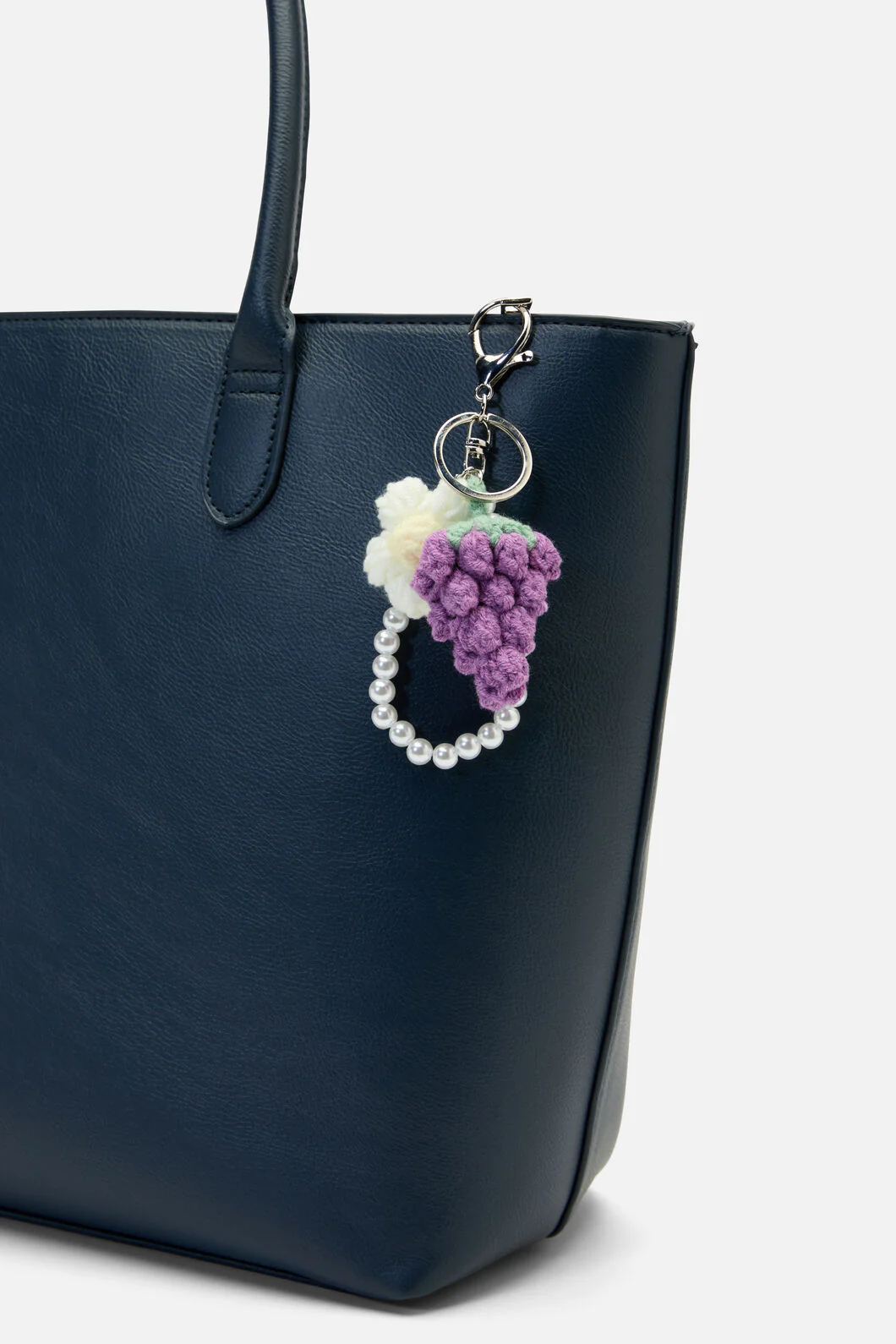 Daisy Grape & Beads Bag Charm - Image 2