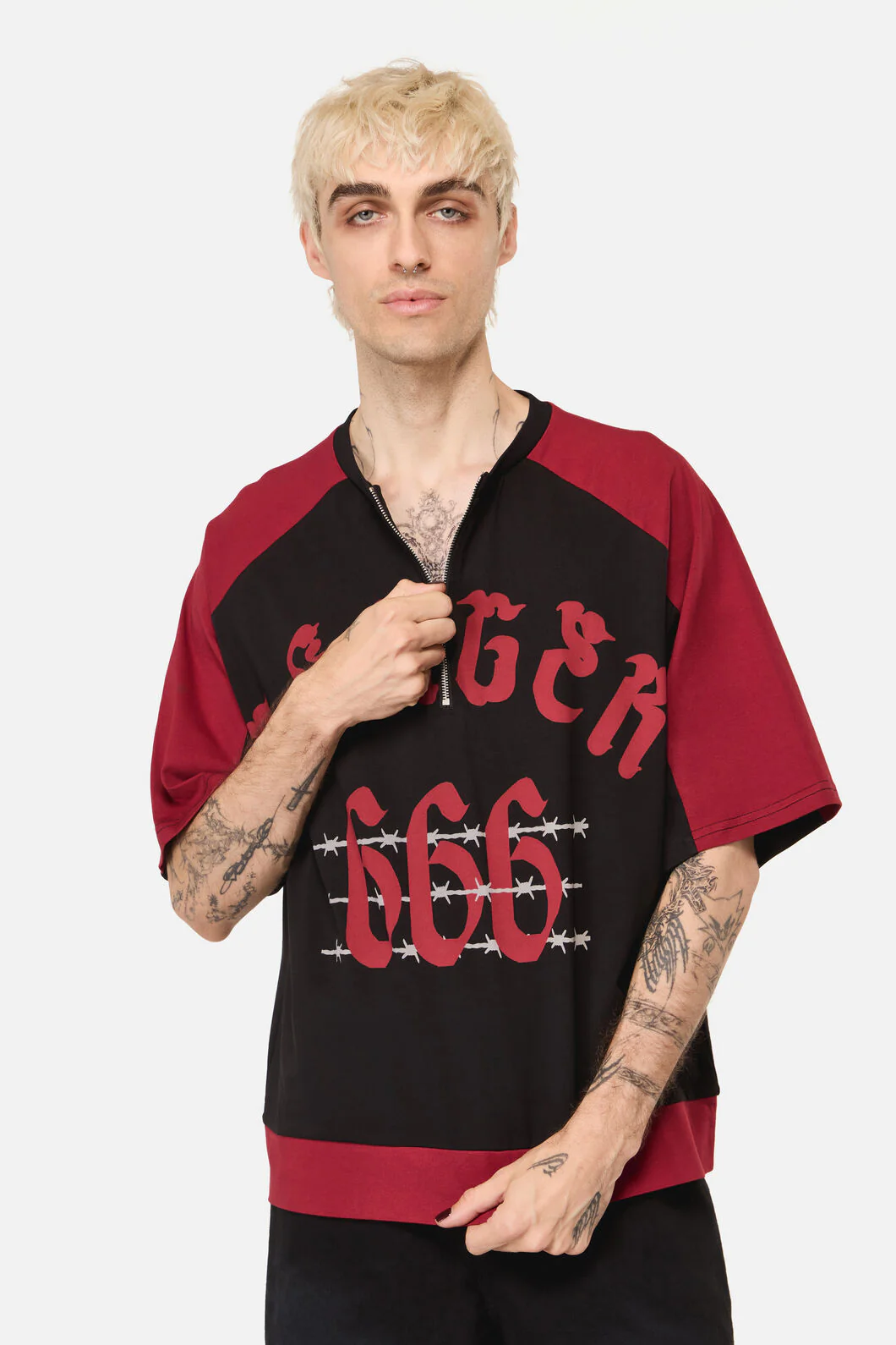 Danger Sporty Goth Top - Image 3