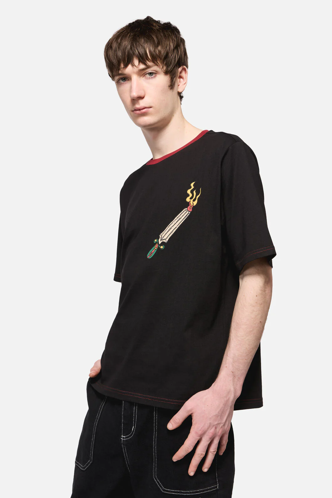 Dangerous Grunge Crop Tee - Image 3