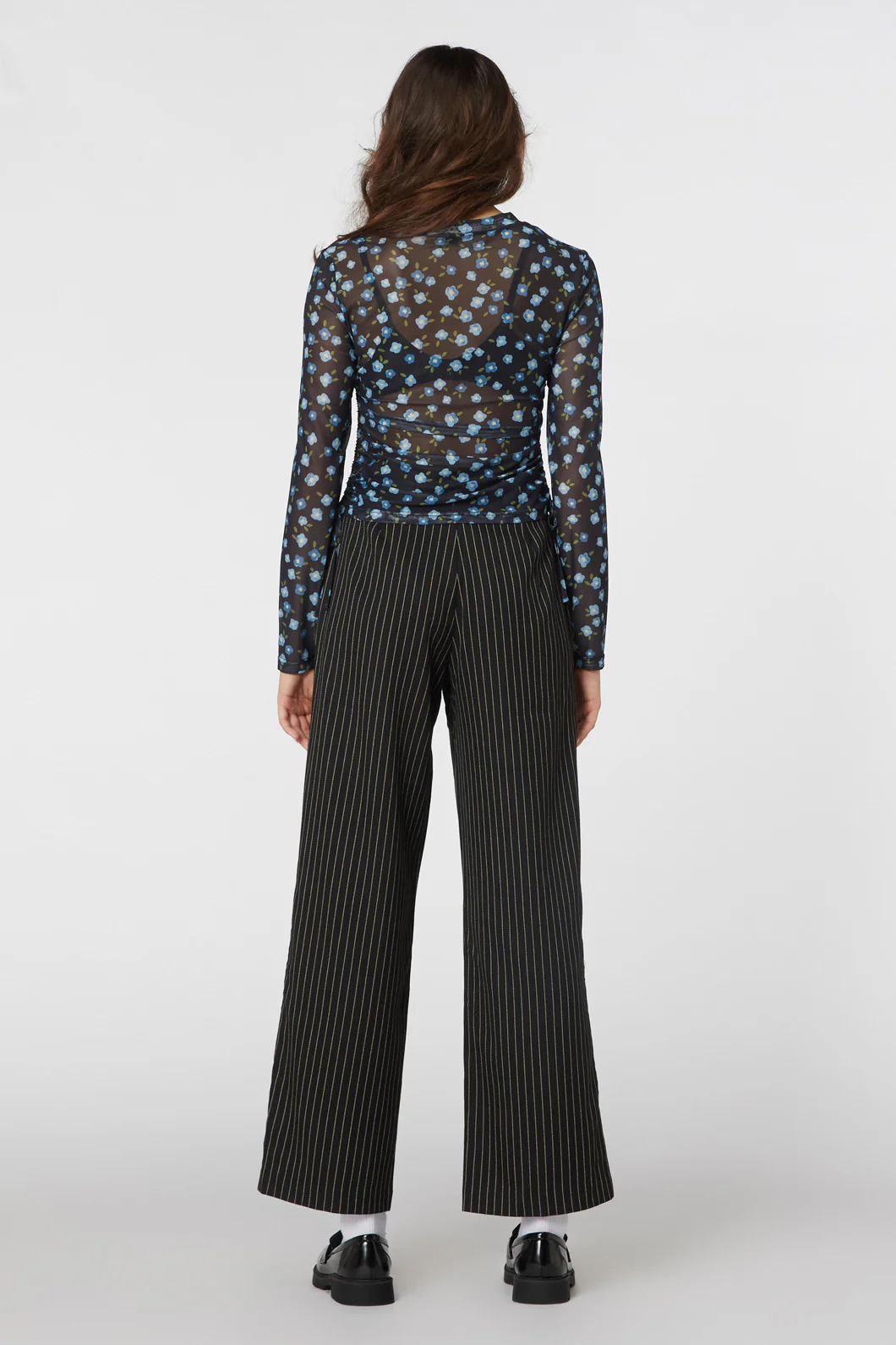 Danielle Ditsy Mesh Top - Image 4