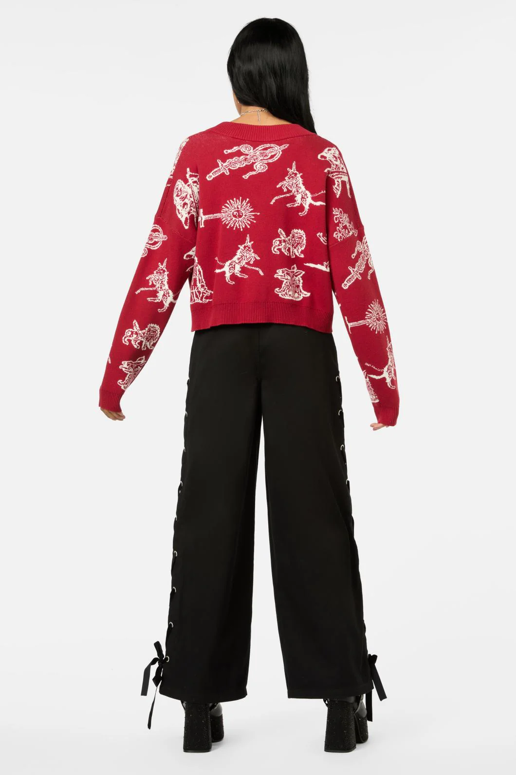 Darc Printed Cardi - Image 4