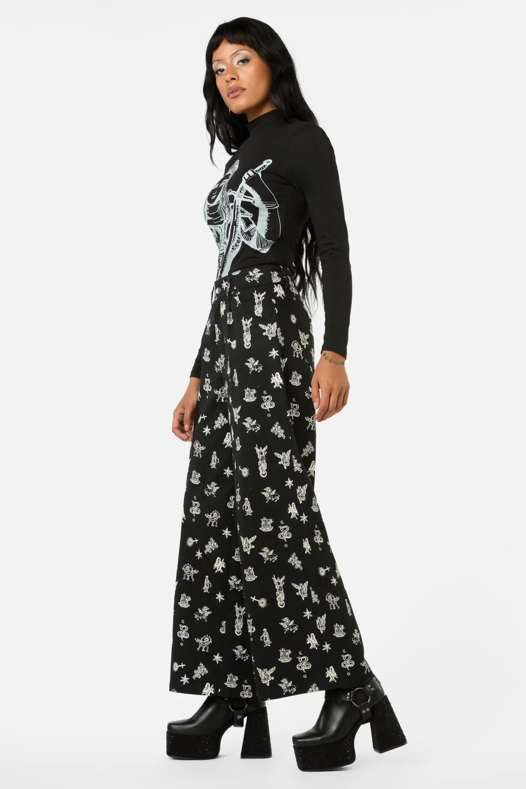 Darc Printed Pants - Image 4