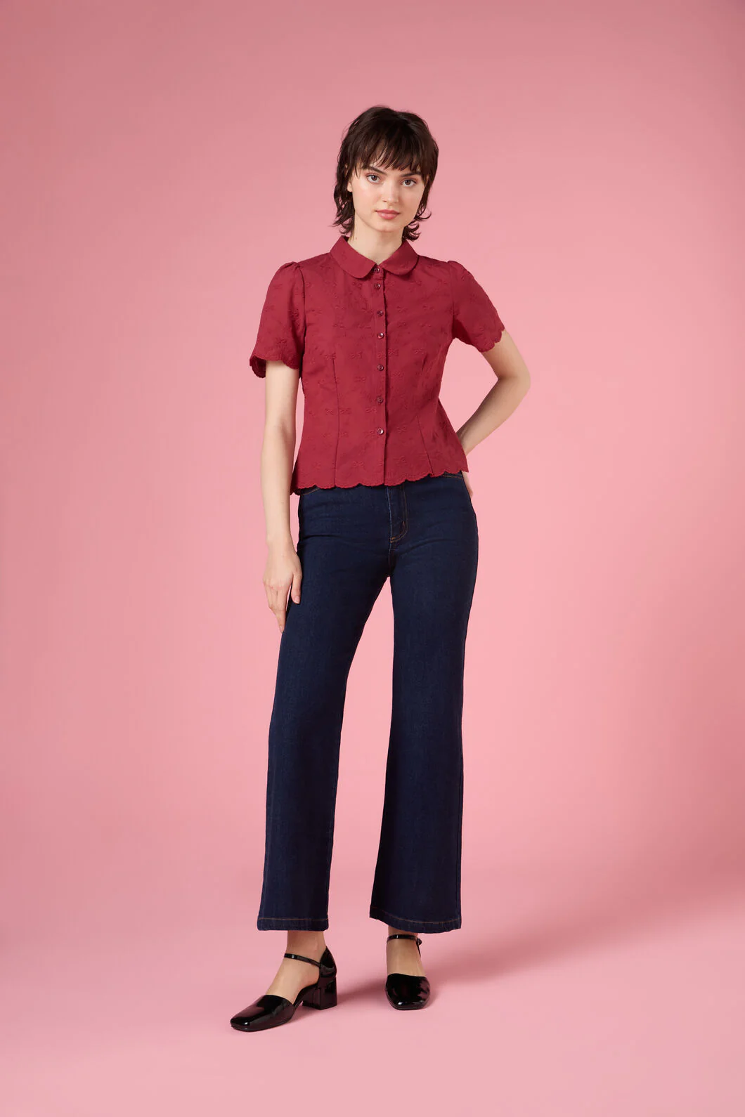 Darcy Denim Flare Jean - Image 2