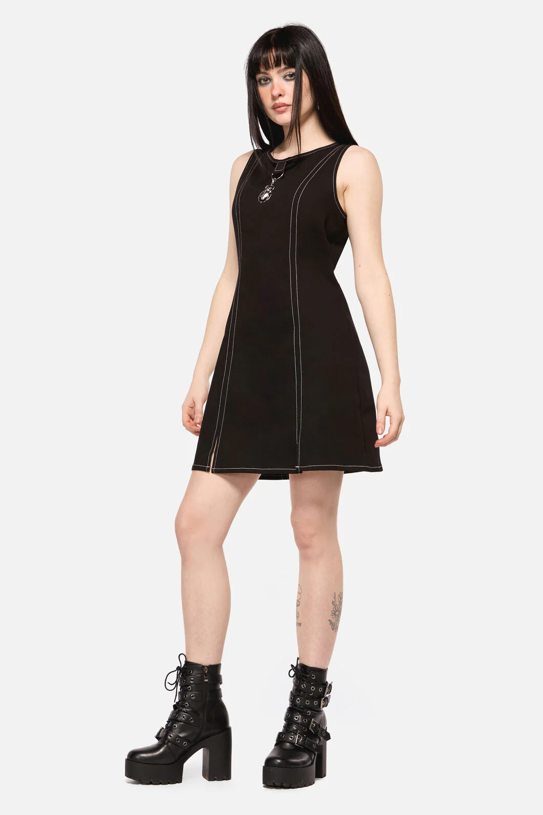 Dark Pieridae Charm Basic Dress - Image 3