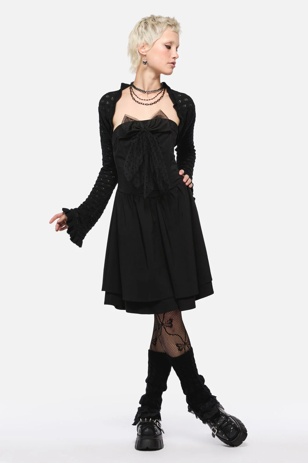 Dark Pieridae Charm Basic Dress - Image 6