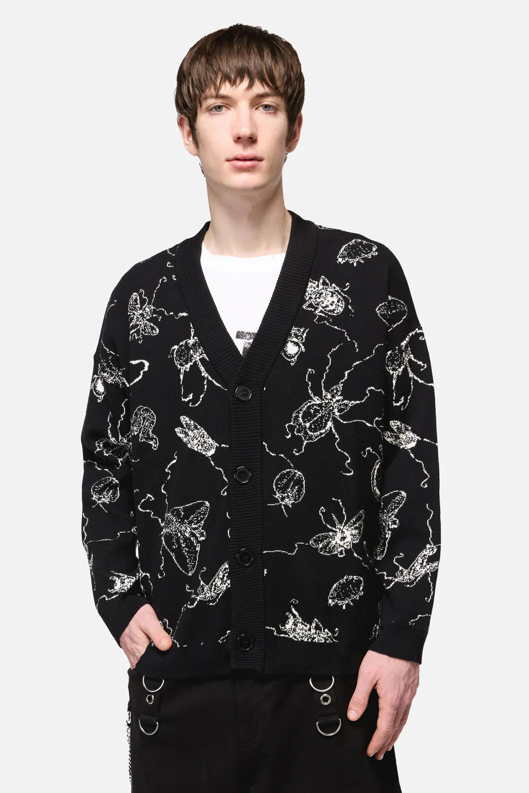 Dark Pieridae Knit Cardi