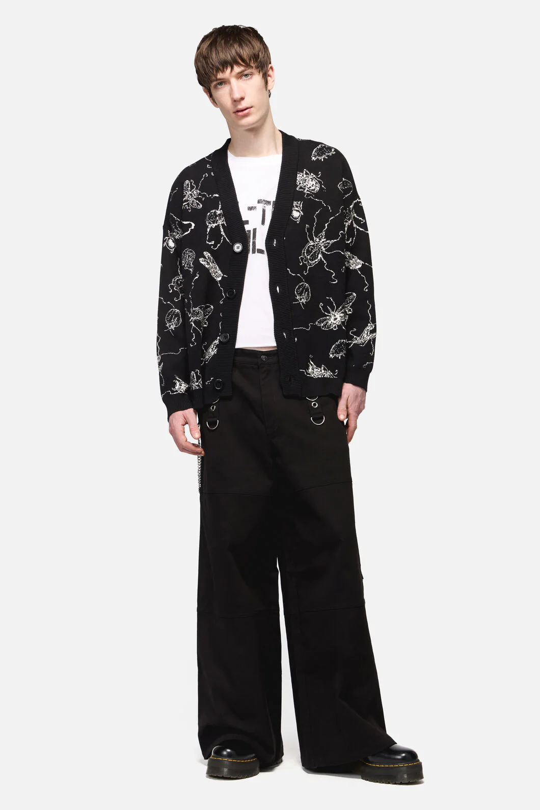 Dark Pieridae Knit Cardi - Image 4
