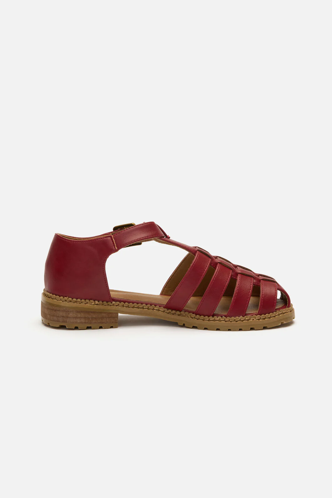 Dark Red Classic Sandal - Image 3