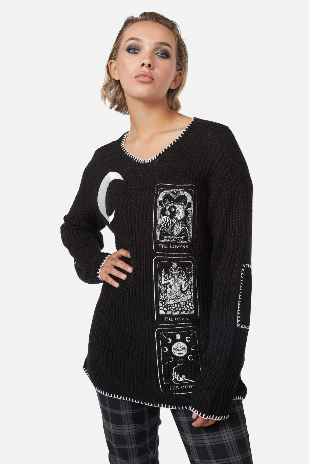 Dark Tarot Oversized Knit Jumper - Image 4