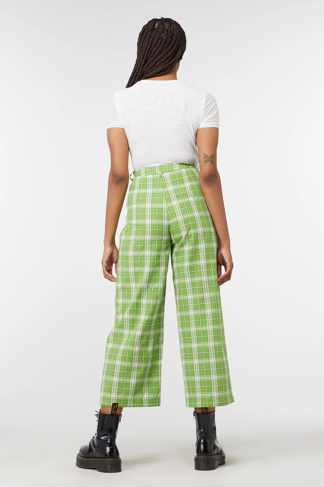 Dazed Tartan Wide Leg Pant - Image 4