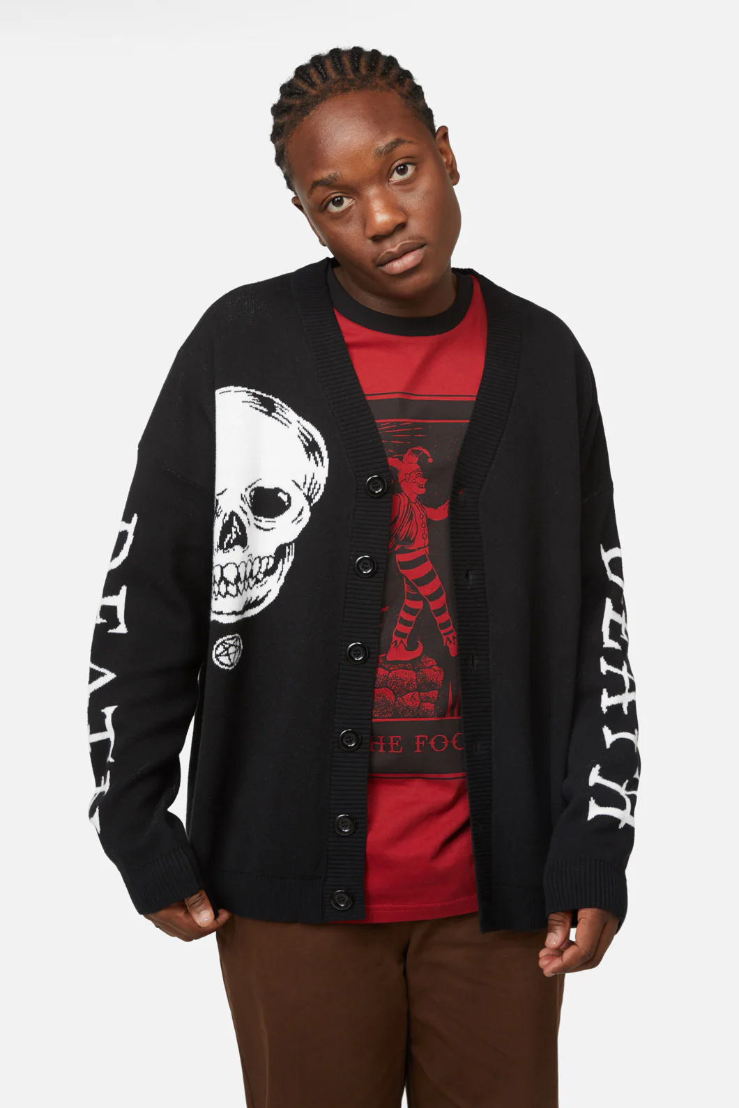 Death Unisex Cardigan - Image 2