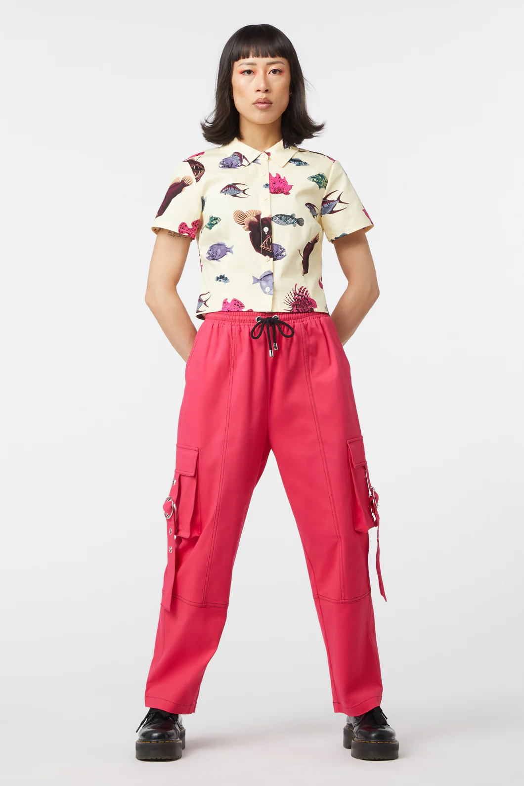 Deep Sea Print Blouse - Image 2