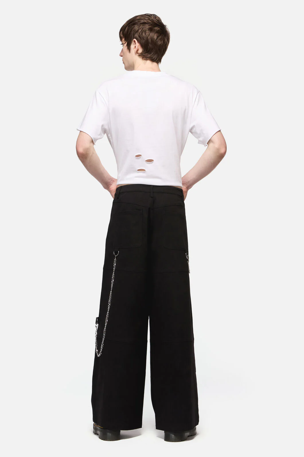 Defiant Grunge Trim Wide Leg Cargo - Image 3