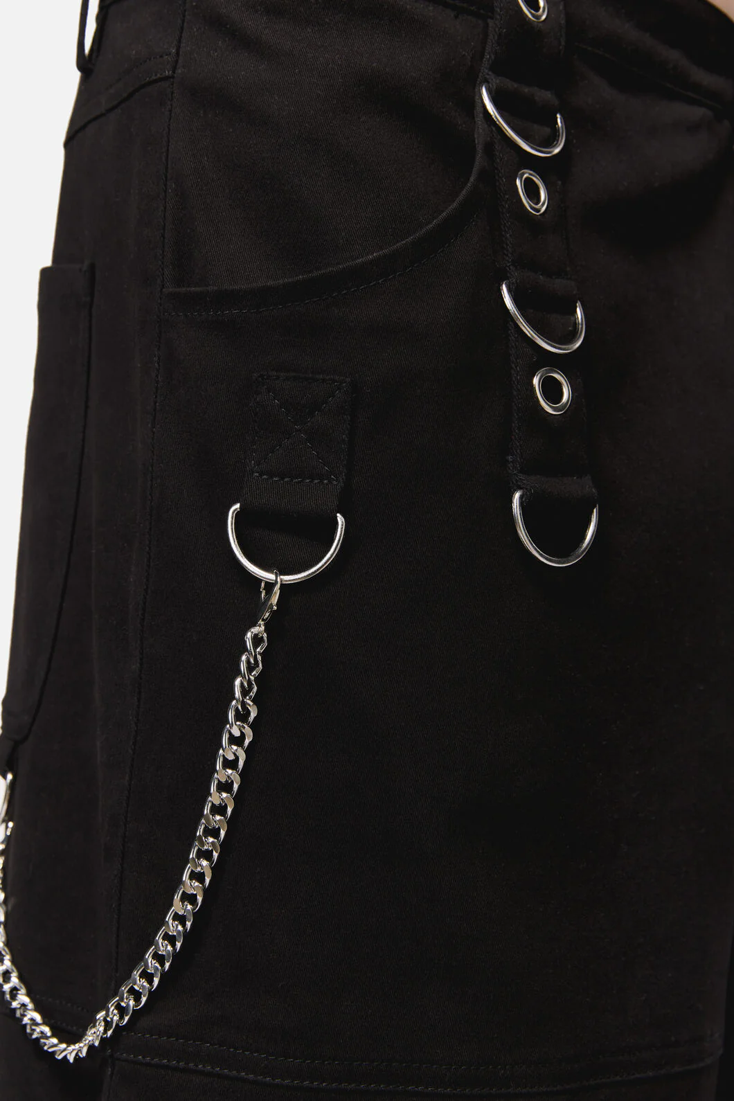Defiant Grunge Trim Wide Leg Cargo - Image 7