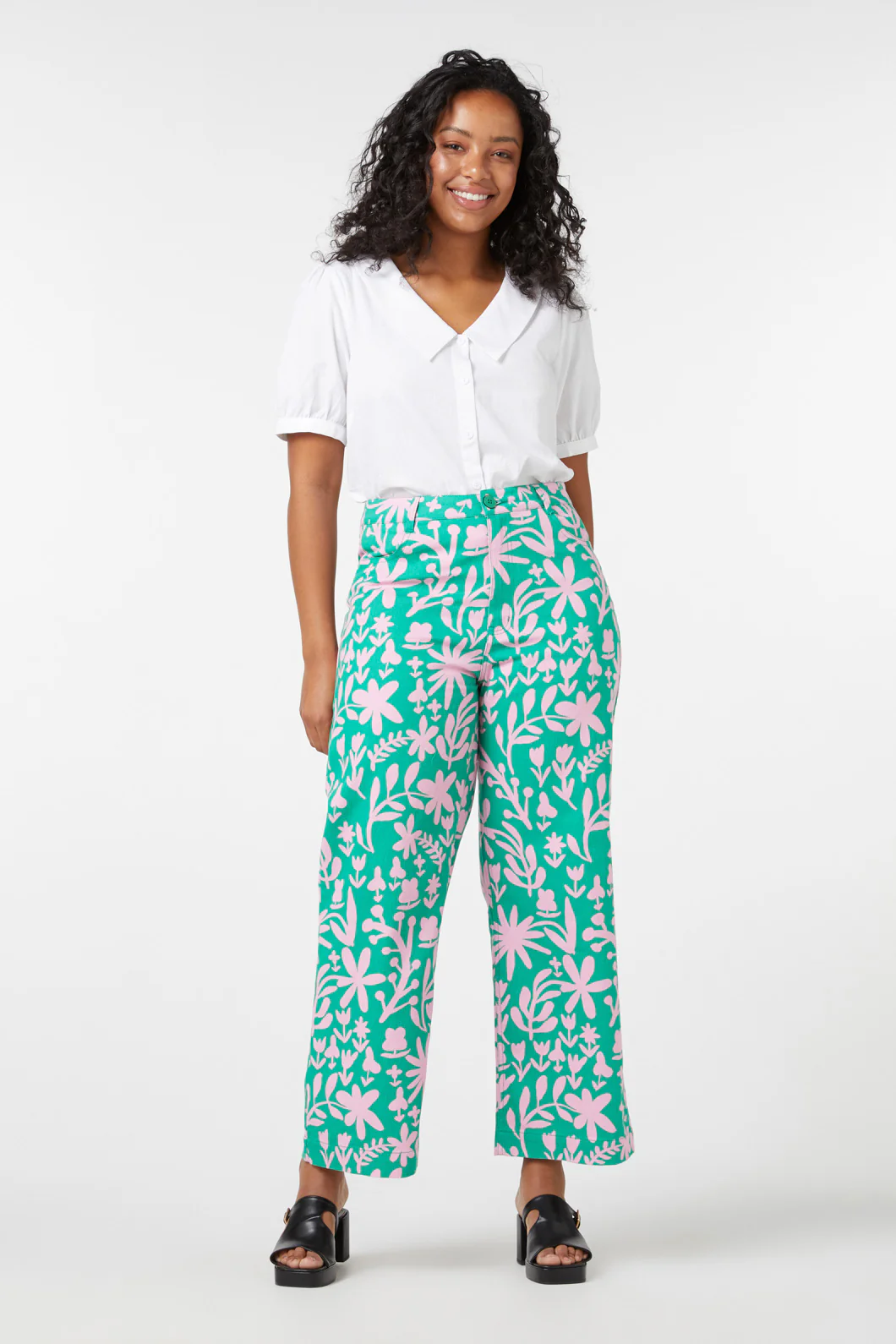 Della Floral Printed Jean - Image 2