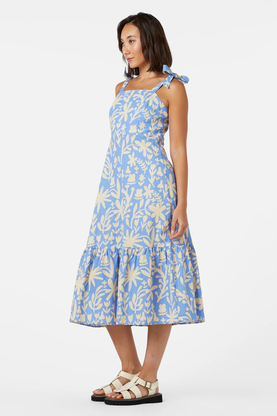 Della Floral Sun Dress - Image 3