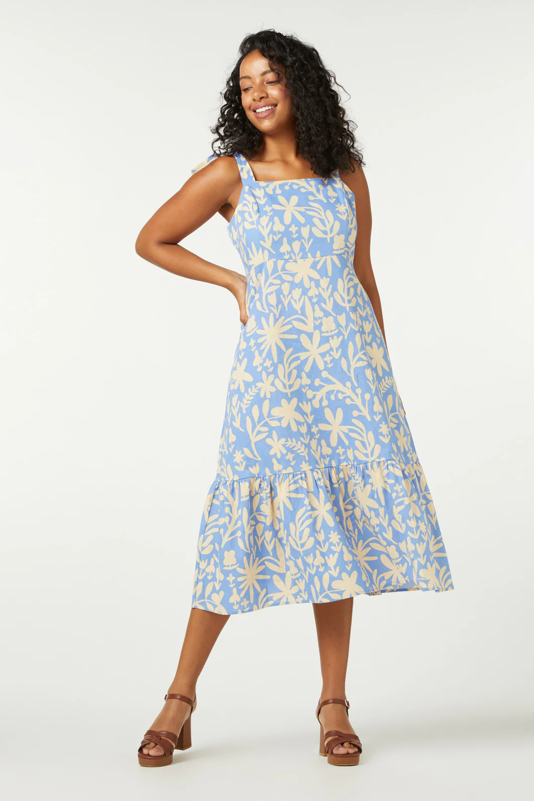 Della Floral Sun Dress - Image 6