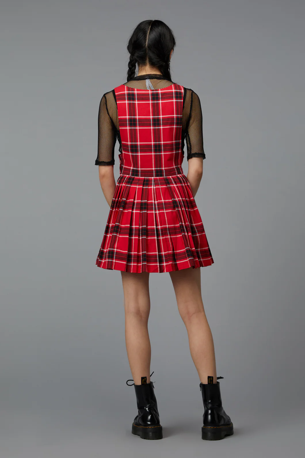 Demonic Tartan Pinafore - Image 5