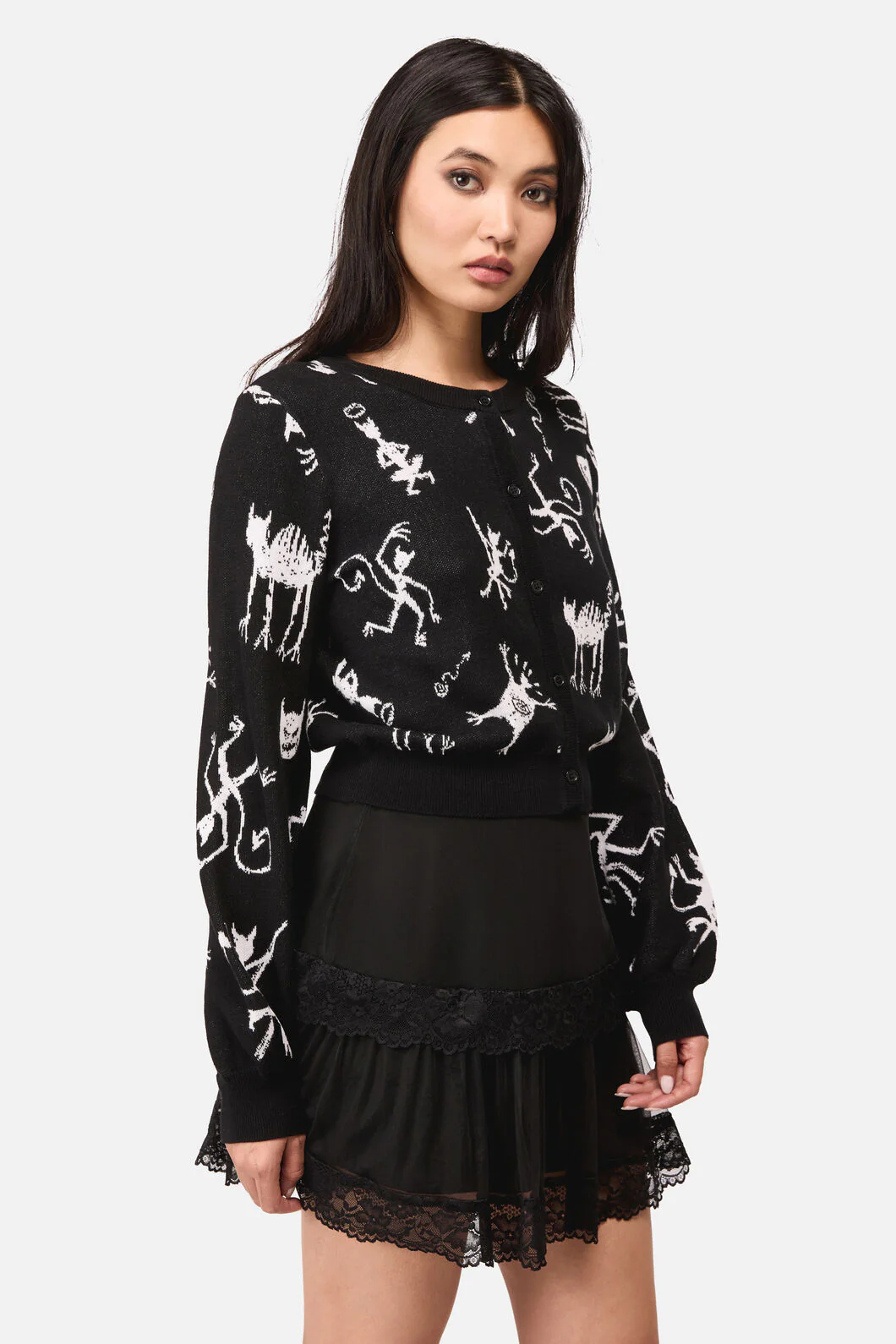Demons Goth Cardigan - Image 2