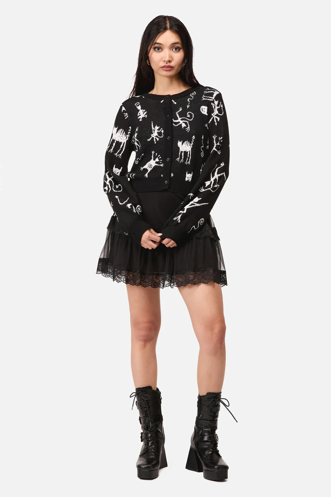 Demons Goth Cardigan - Image 4