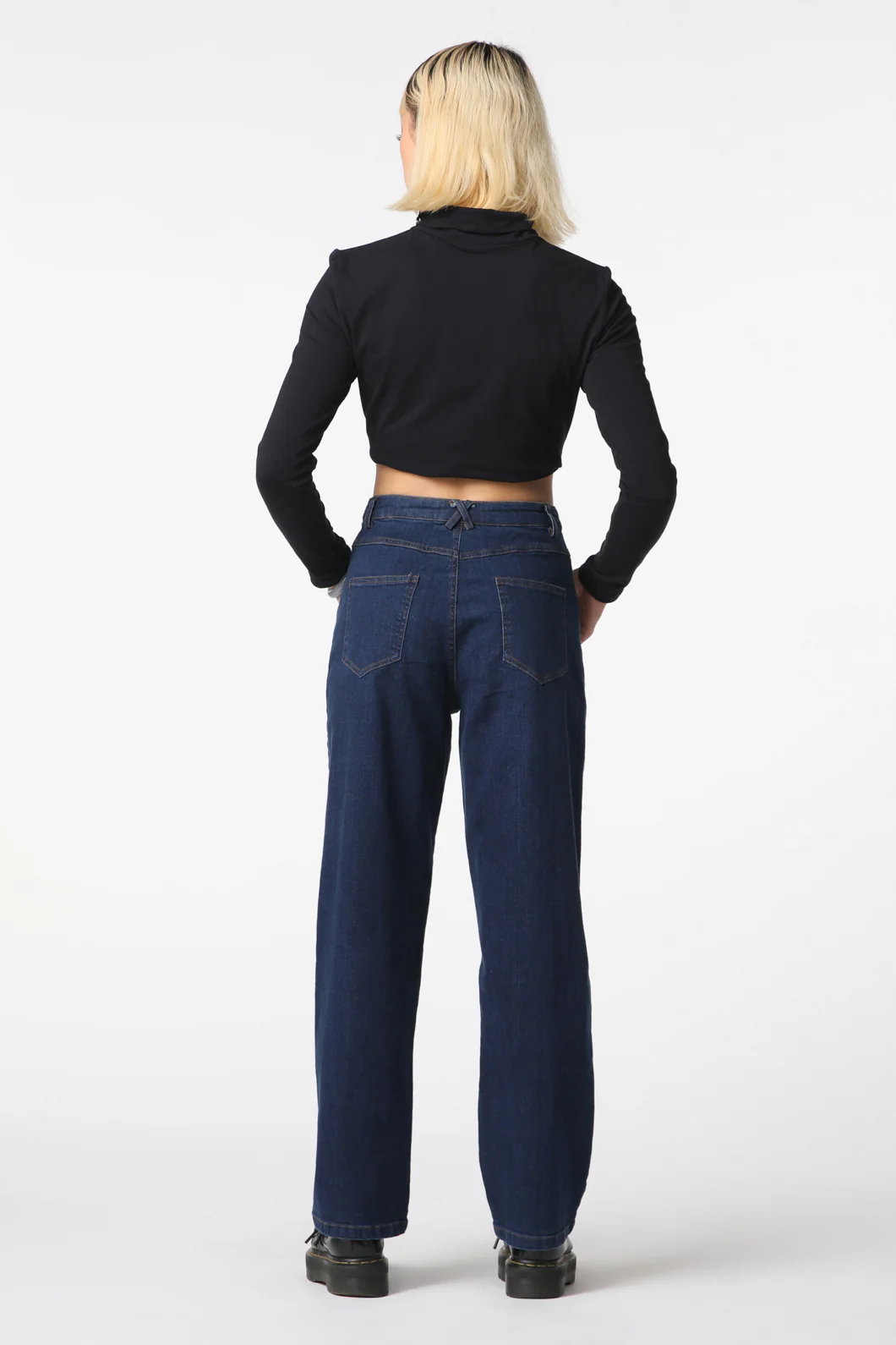 Denim Cherub Print Jean - Image 4
