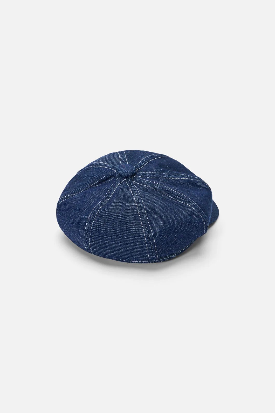 Denim Page Boy Hat - Image 3