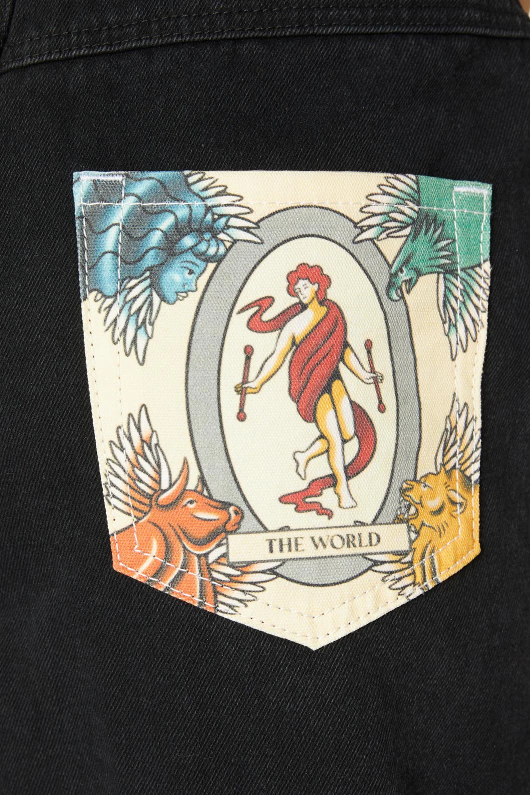 Denim Tarot Pocket Jeans - Image 5
