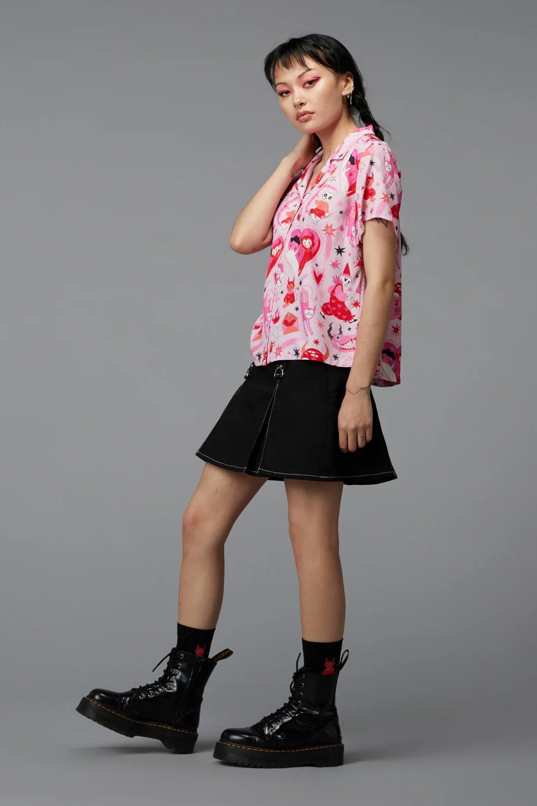 Devil Dance Party Blouse - Image 3