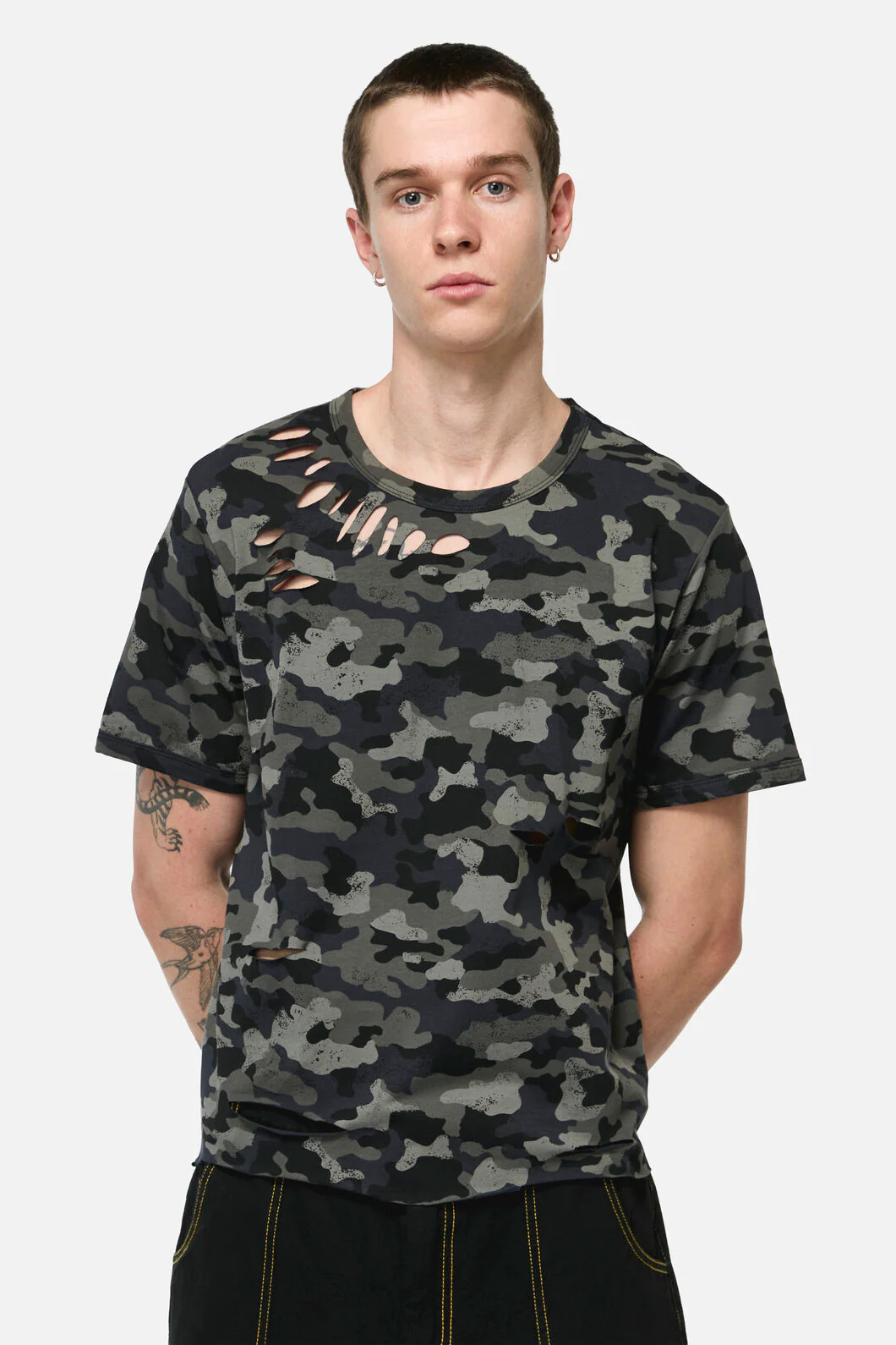 Disruptive Camo Grunge Tee