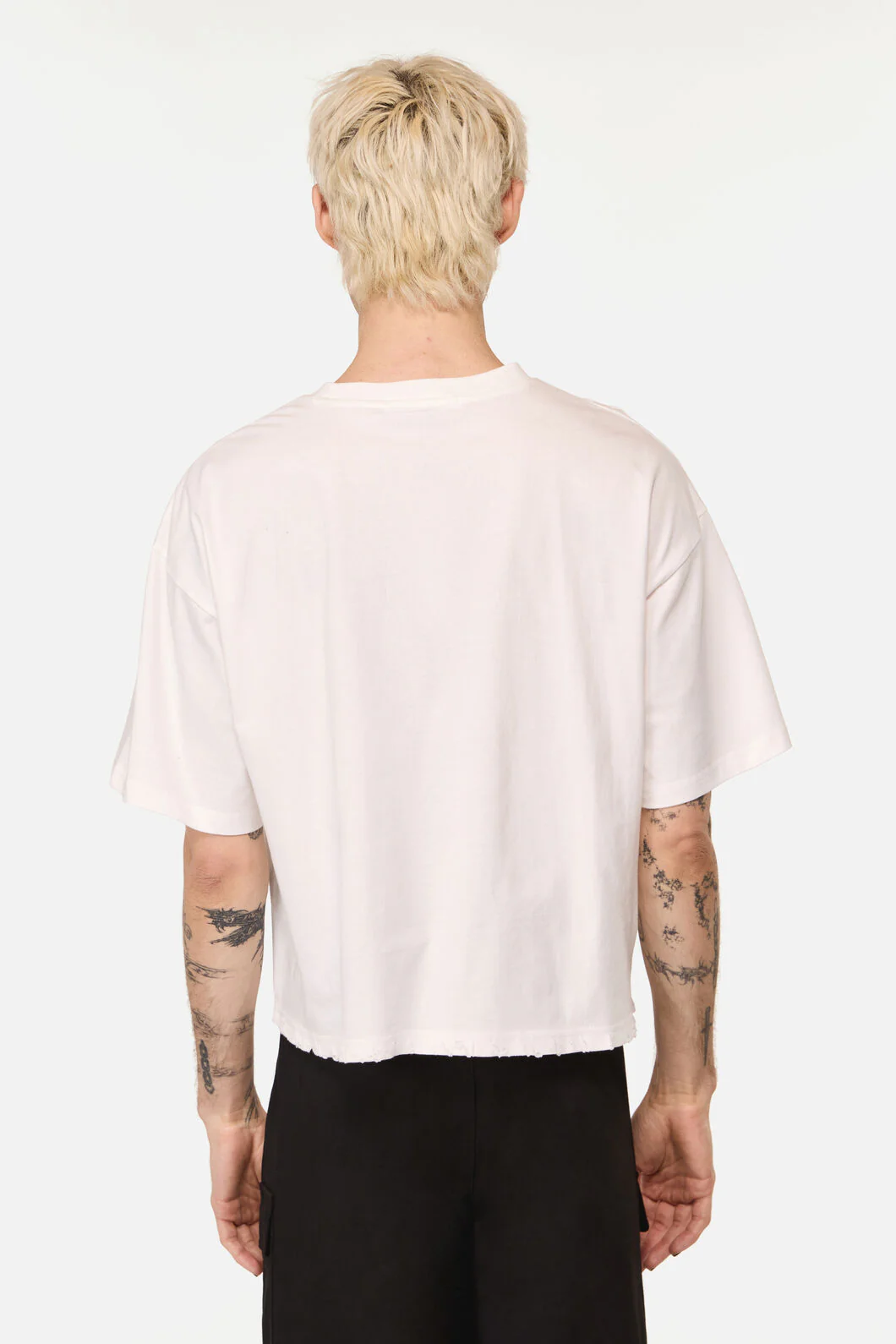 Distressed Graphic Print Tee - Image 4