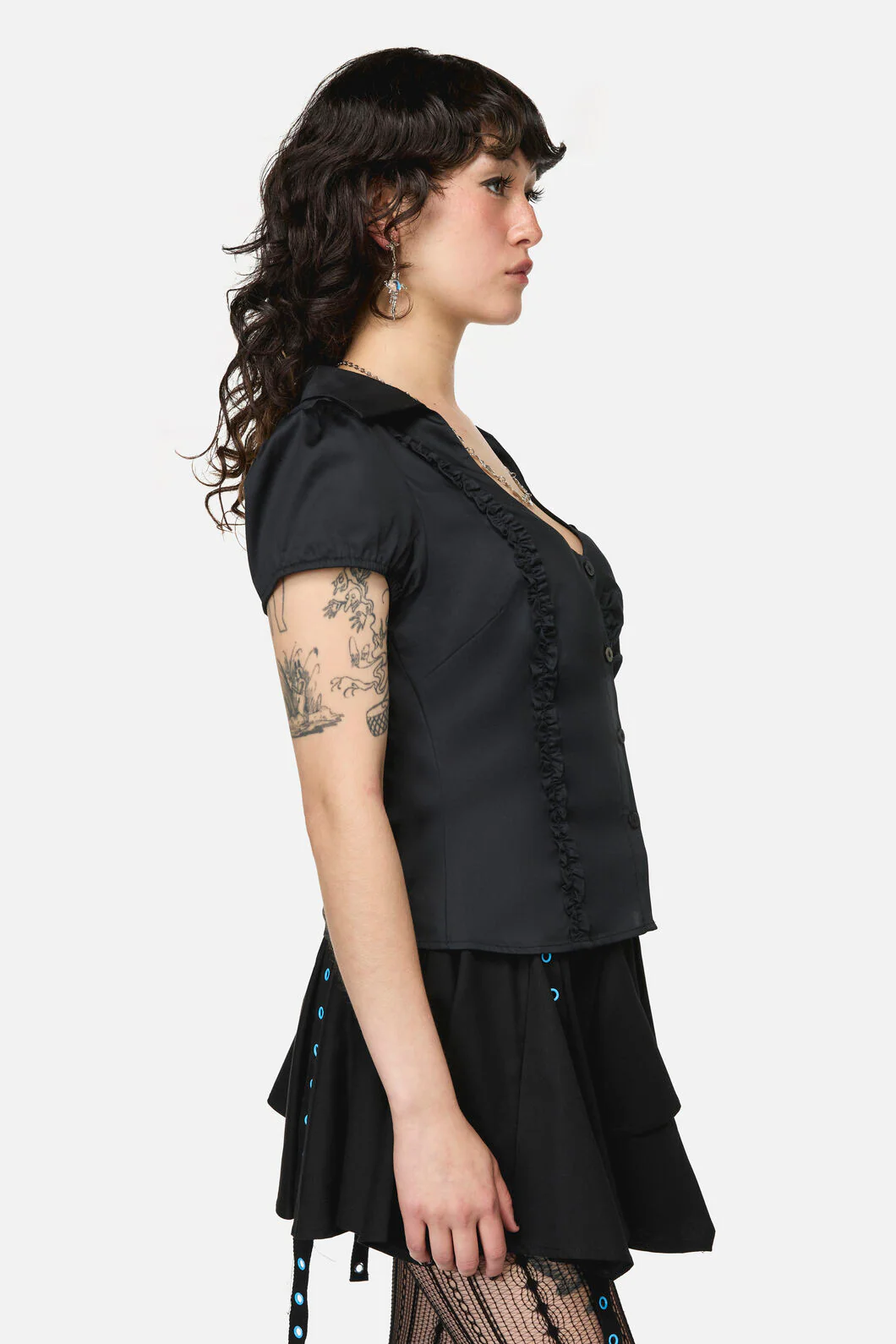 Divination Goth Blouse - Image 3