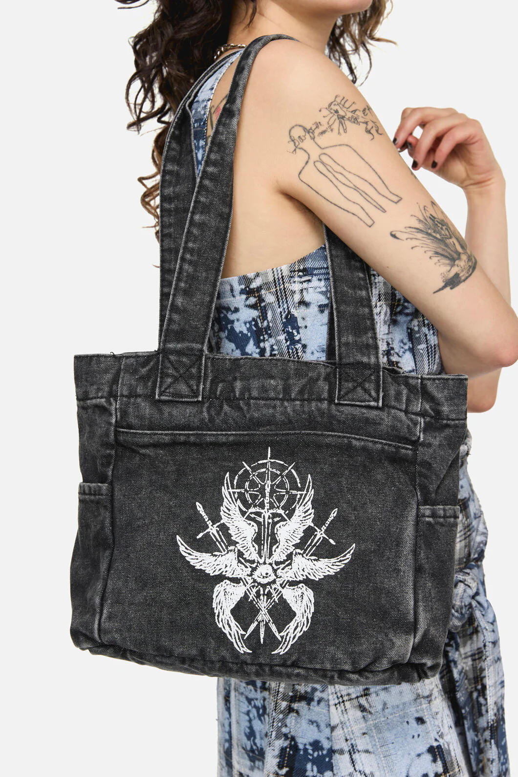 Divination Printed Canvas Bag - Image 3