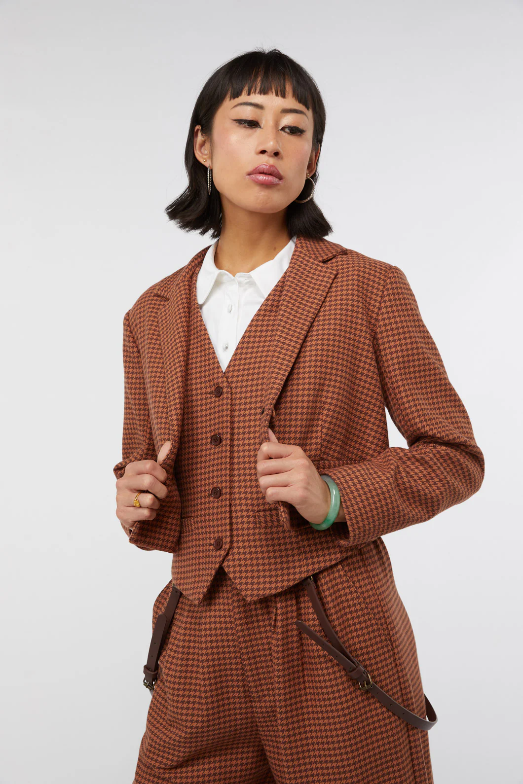 Dodo Houndstooth Blazer - Image 2