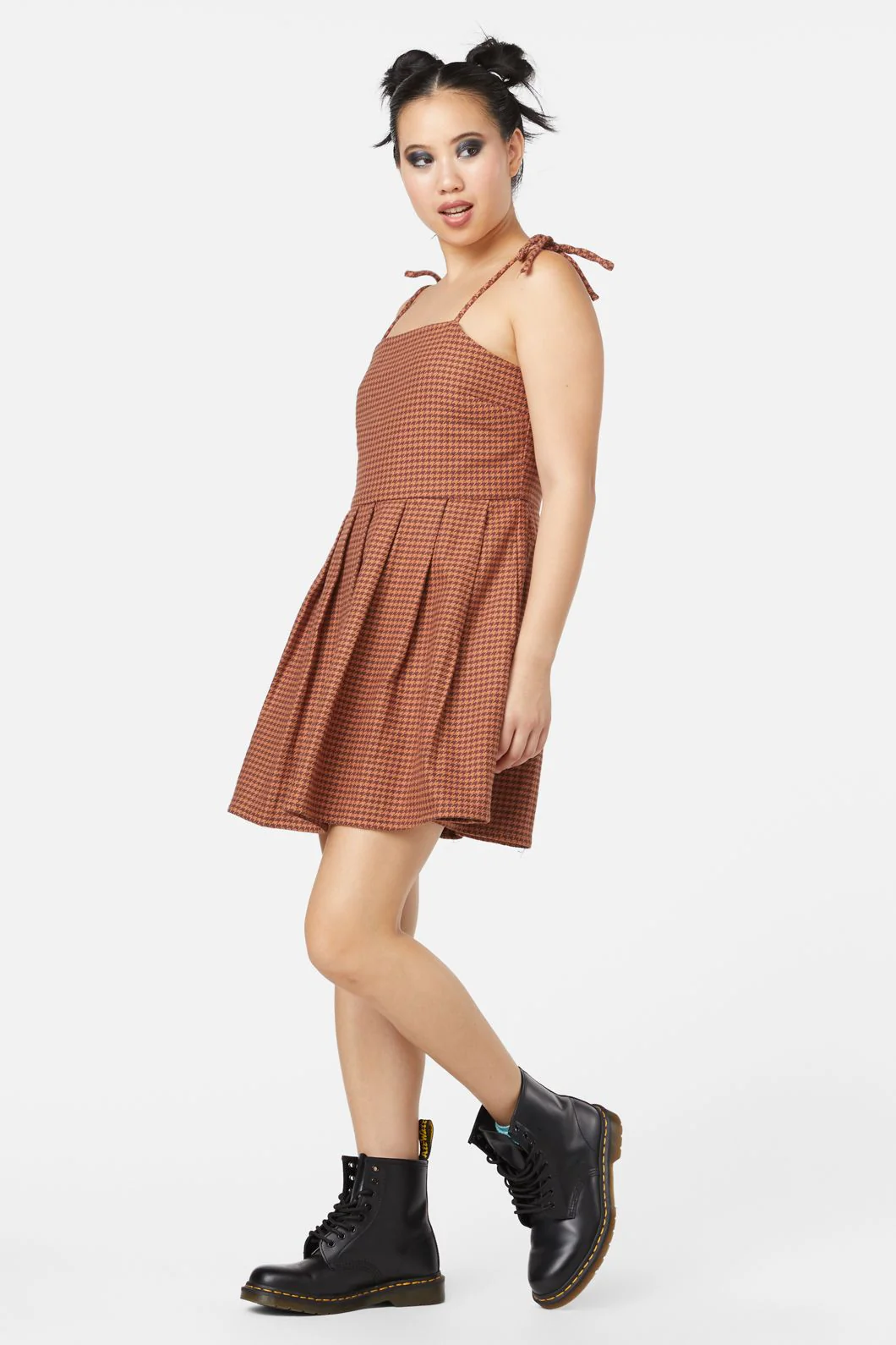 Dodo Houndstooth Dress - Image 4