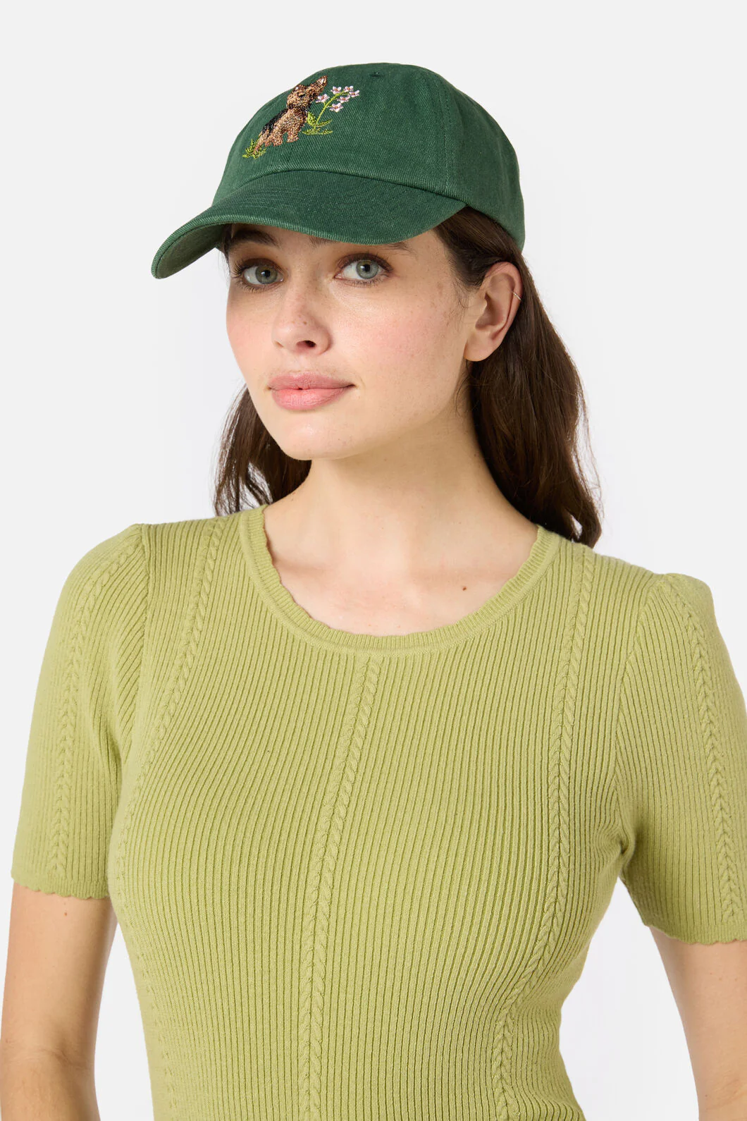 Dog Embroidery Cap