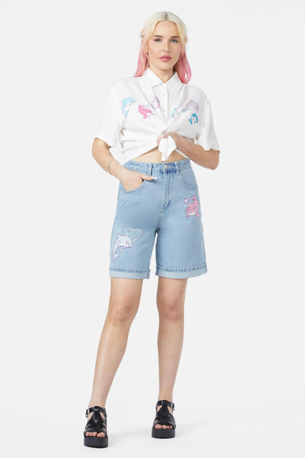Dolphin Emb Short
