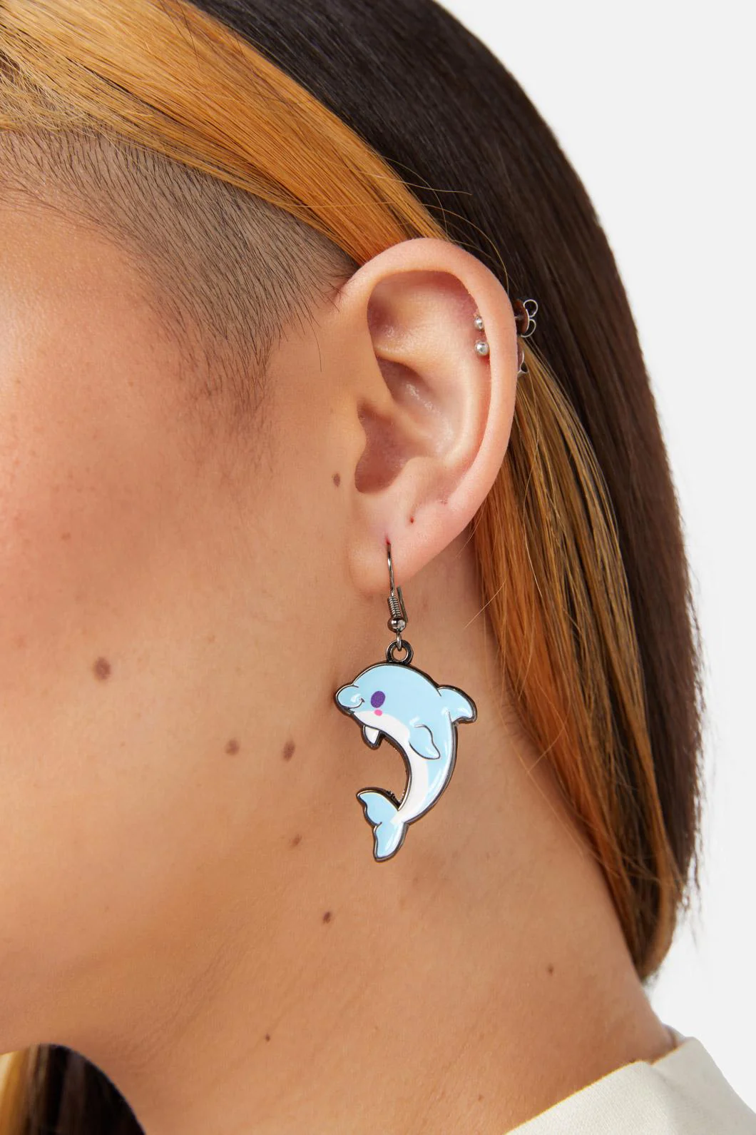 Dolphin Pod Earring - Image 2