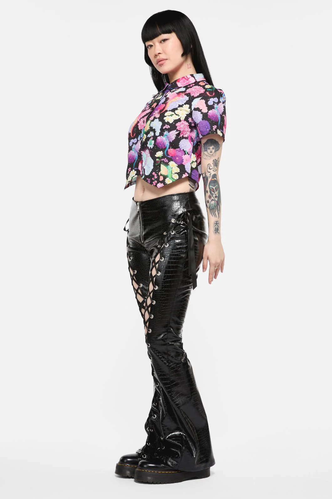 Dragons Grove Fitted Blouse - Image 3