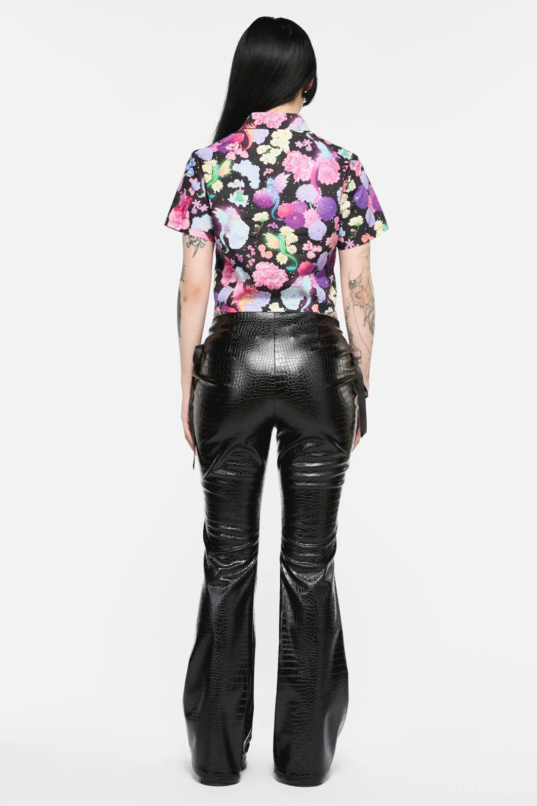 Dragons Grove Fitted Blouse - Image 4