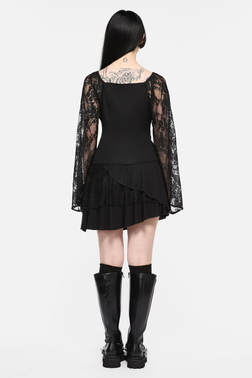 Dragons Grove Lace Sleeve Top - Image 4