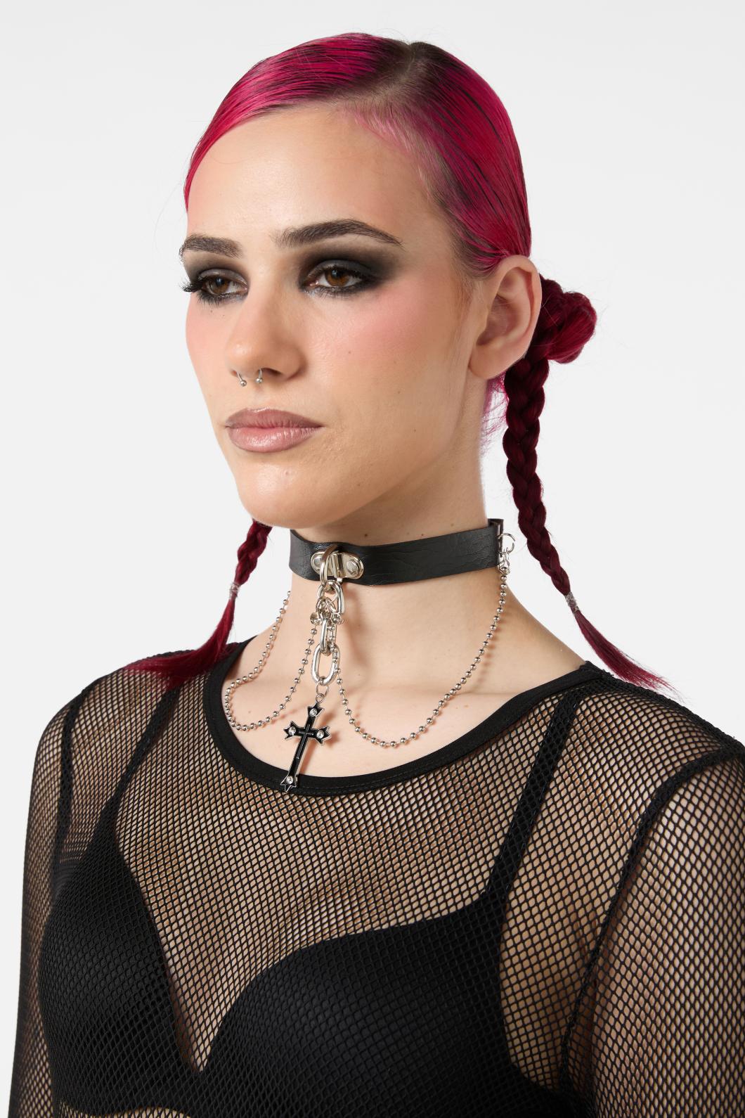 Drop Cross Choker - Image 2