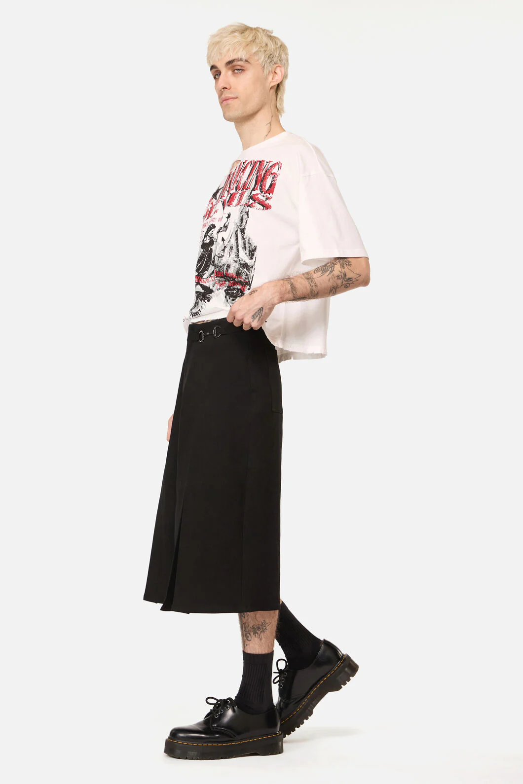 Dystopia Goth Pleat Pant - Image 3