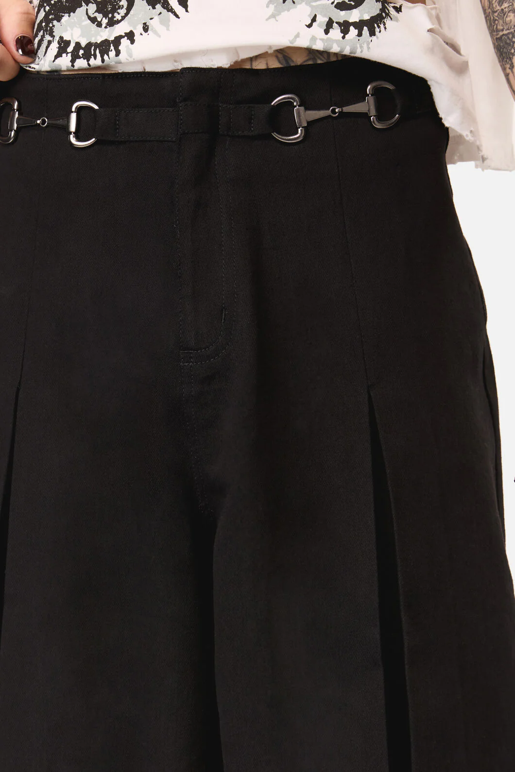 Dystopia Goth Pleat Pant - Image 5
