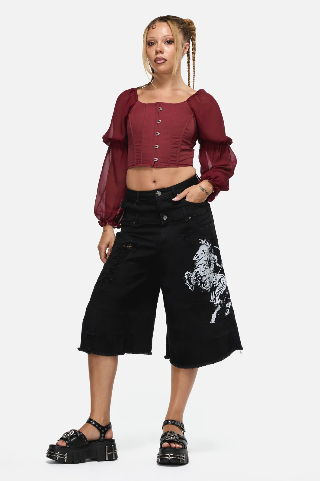 Dystopia Goth Short