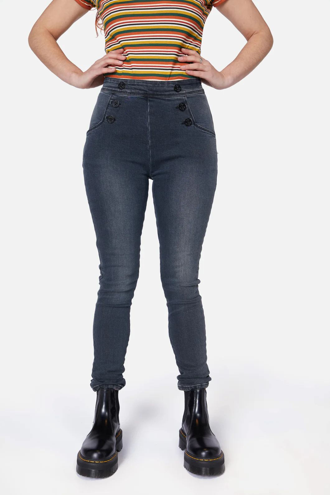 Ebony High Rise Jeans - Image 4