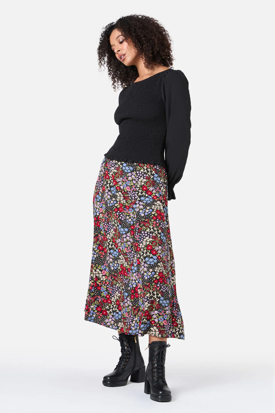 Ebony Shirred Top - Image 3