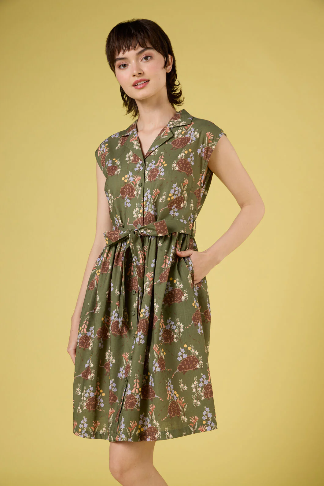 Echidna Shirt Dress - Image 2