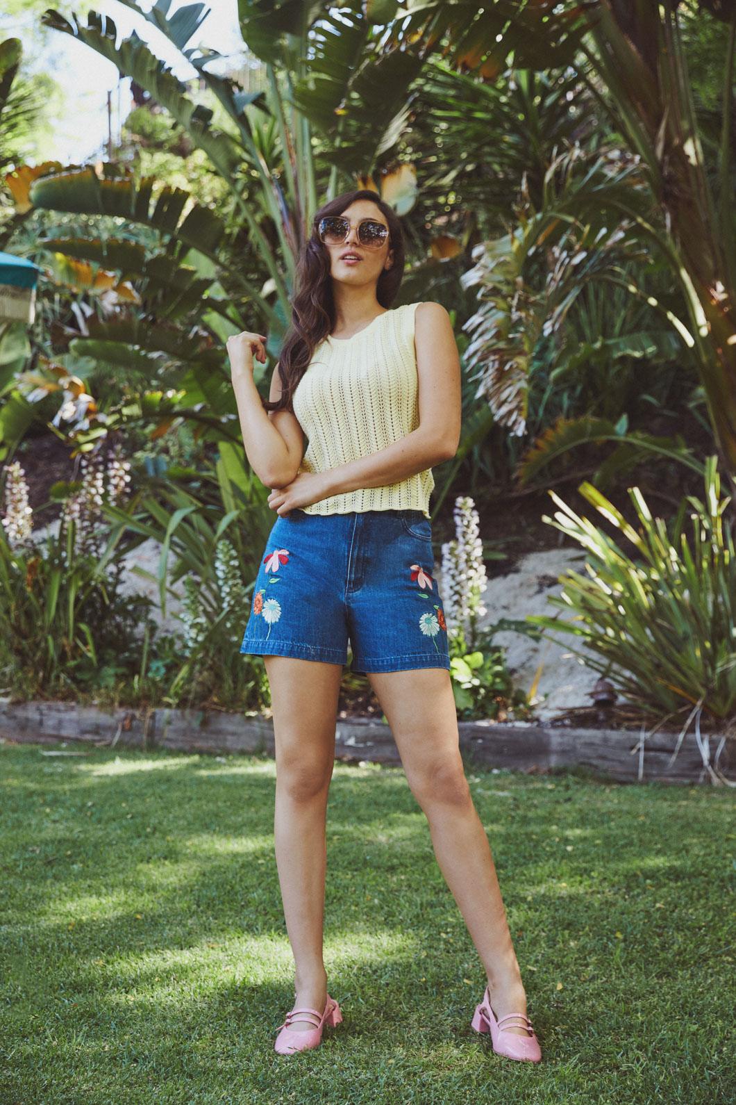 Eden Emb Short - Image 2