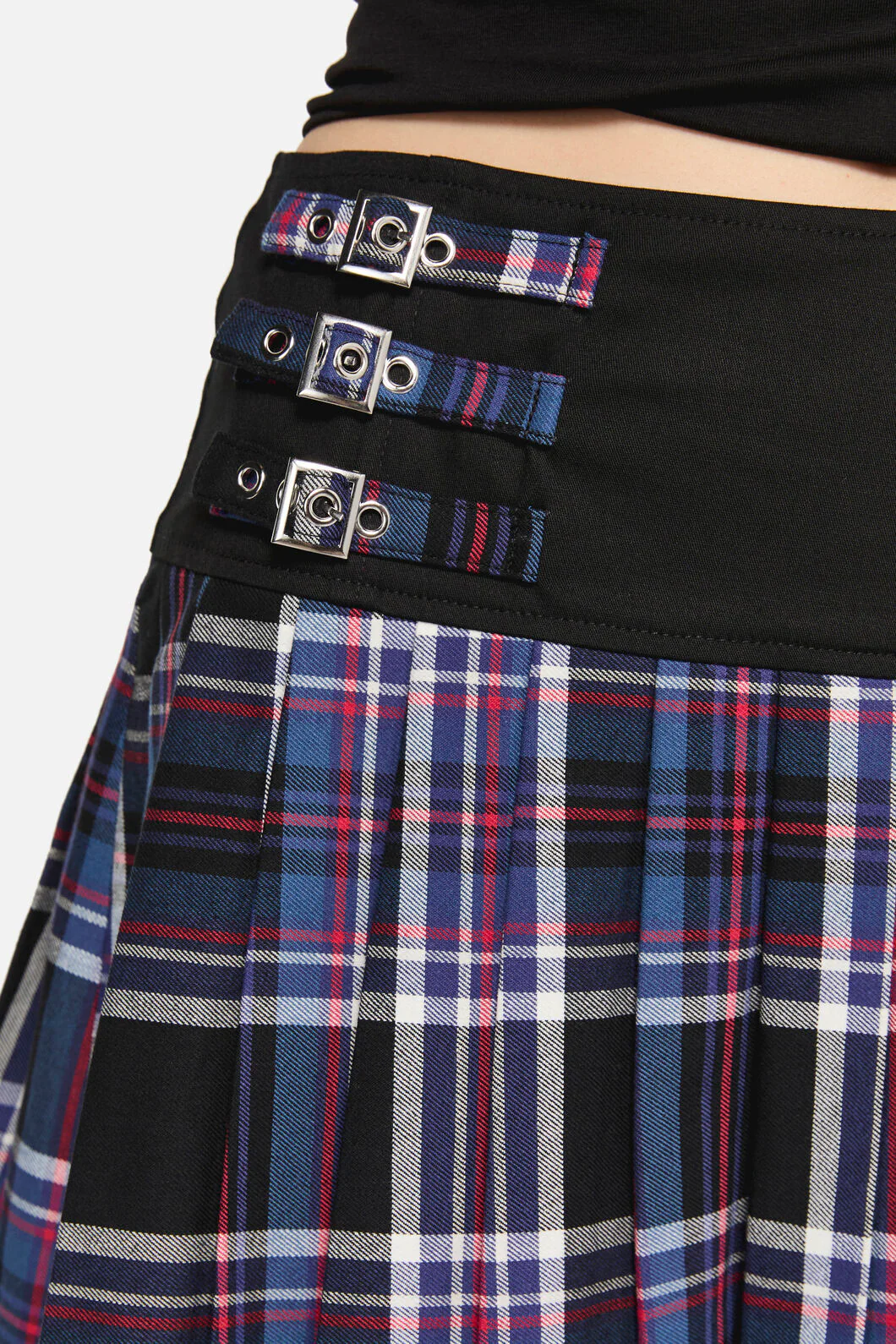 Edgy Tartan Skort - Image 5